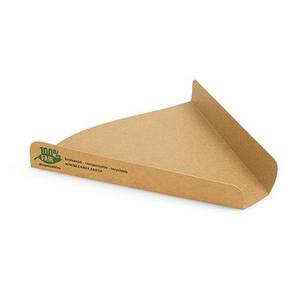 "Podnos po pizzu,kartón""pure""-2,5cm x 17,1cm x 18,3cm-hnedý""100%Fair""-80ks" Výpredaj - MEGA ZĽAVA | ***