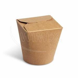 Food box Asia (PAP/PE) kraft 750ml/26oz [50 ks] - Gastro potreby | ***