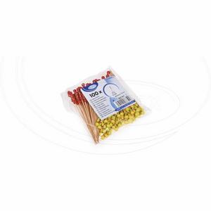 Fingerfood napichovadlo (FSC 100%) bambusové Šnúrka 12cm [100 ks] - Plastobal