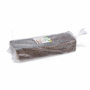 Manžeta papierová hnedá pre pohár O90mm [100 ks] - Plastobal