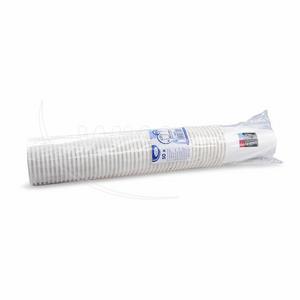 Papierový pohár biely O90mm 510ml `XL: 0,4L/16oz` [50 ks] - Plastobal