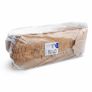 Food box (PAP/PE) nepremastiteľný kraft `L` 195 x 138 mm 1400ml [50 ks] - Gastro potreby | ***