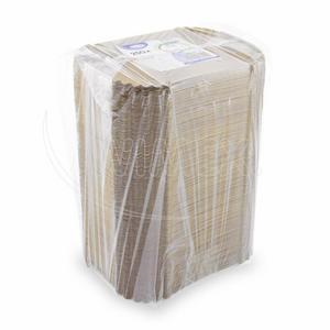 Papierová miska nepremastiteľná hranatá kraft 18 x 13 x 3 cm [250 ks] - Plastobal