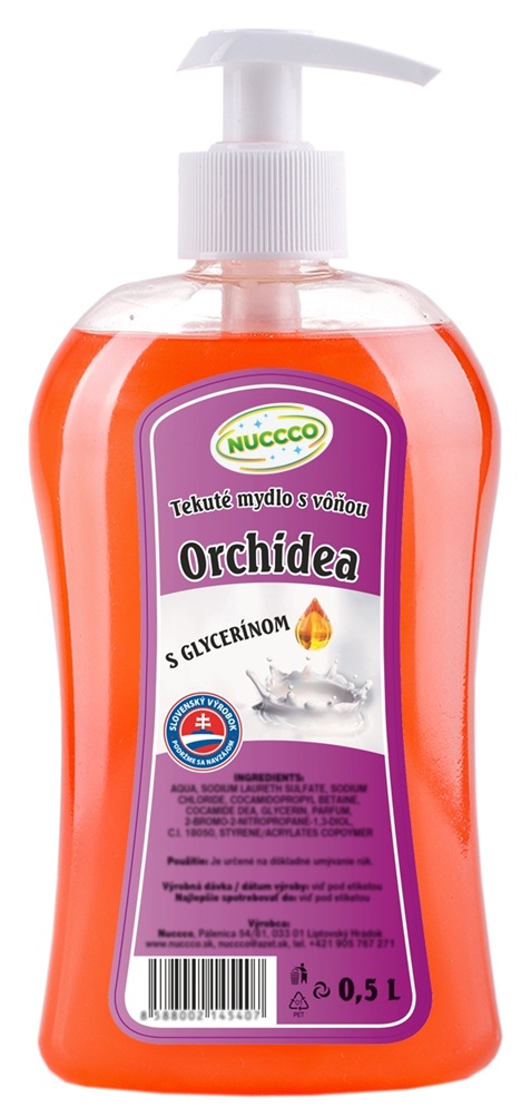 NUCCCO Tekuté mydlo Orchidea  0,5 L - Mydla | ***