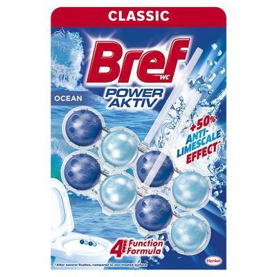 OSVIEŽOVAČ WC BREF  ZAVESKA POWER AKTIV OCEAN 2x50g - WC kefy, zvony, vône do WC | ***
