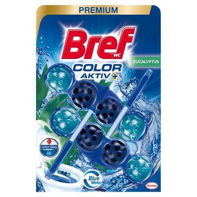 OSVIEŽOVAČ WC BREF  ZAVESKA COLOR AKTIV EUCALYPTUS 2x50g - WC kefy, zvony, vône do WC | ***